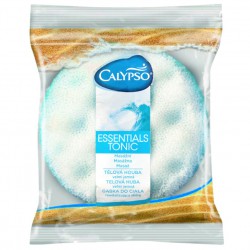 Gąbka do masażu 2w1 Calypso Essentials Tonic niebieska