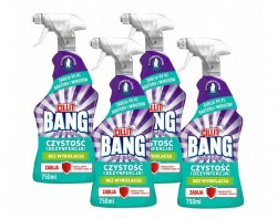 Cillit Bang Spray Czystość i dezynfekcja 750 ml x4