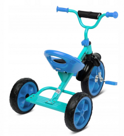 Caretero York 0302 rowerek trójkołowy niebieski