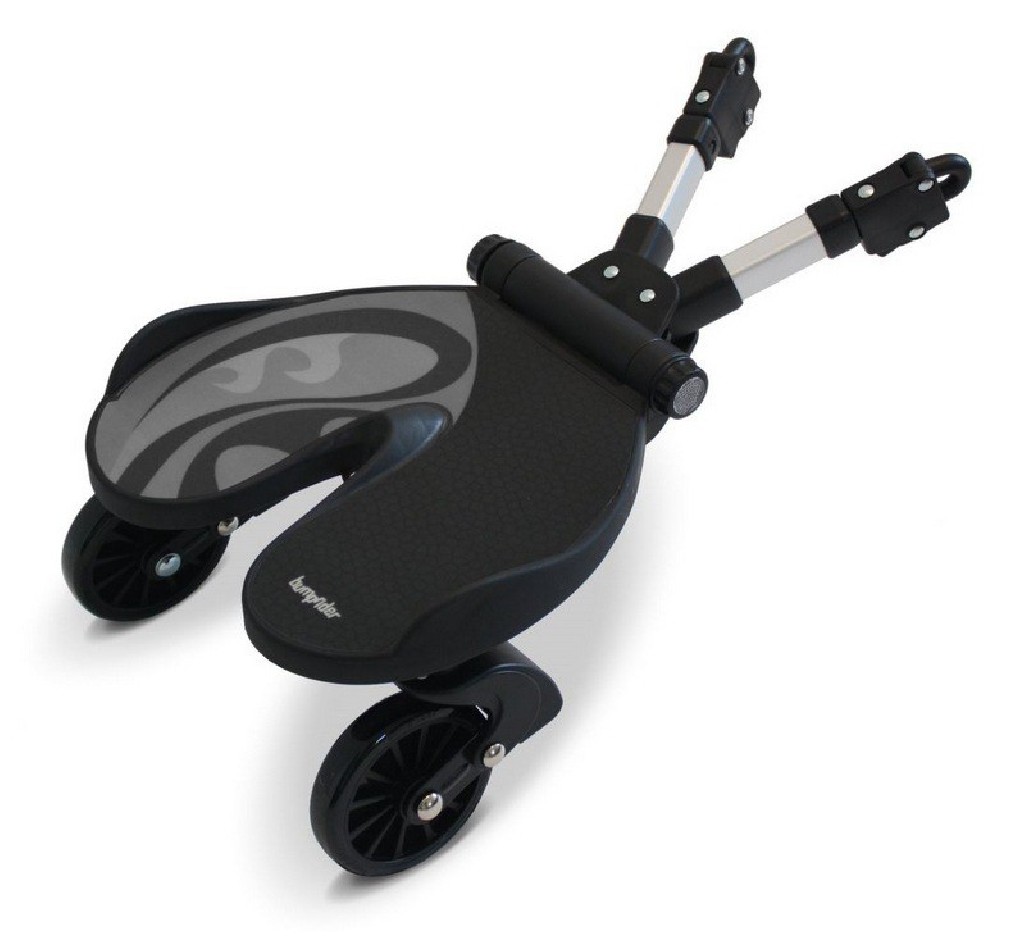 Bumprider dostawka do wózka dla starszego dziecka - czarno szara