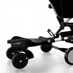 Bumprider dostawka do wózka dla starszego dziecka - czarno szara