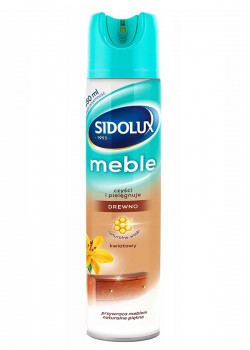 Sidolux Piana spray do mebli 350 ml Kwiat