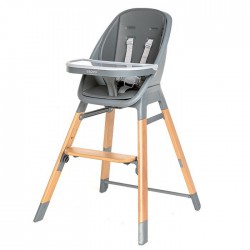 Espiro Sense krzesełko drewniane 4w1 gray 07