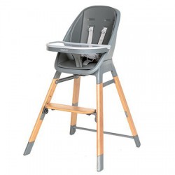 Espiro Sense krzesełko drewniane 4w1 gray 07