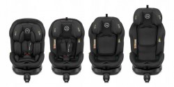 Fotelik samochodowy Sesttino Hexagon Pro i-Size Black 0-36 kg