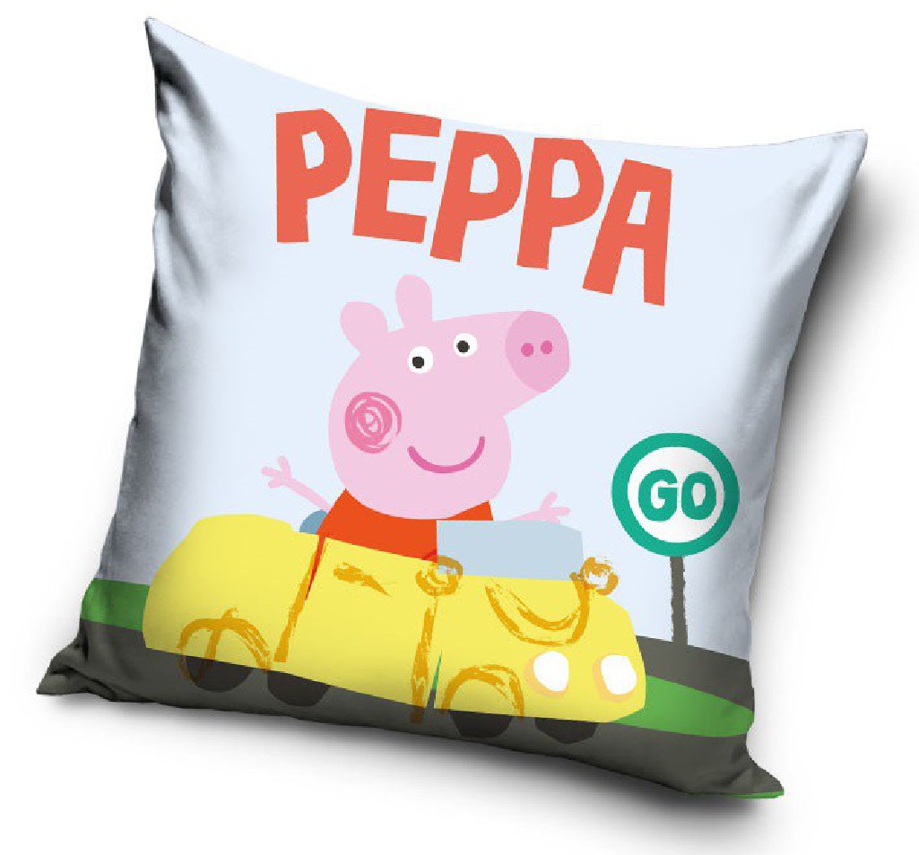 Carbotex poszewka na jaśka Peppa Pig świnka 40x40cm