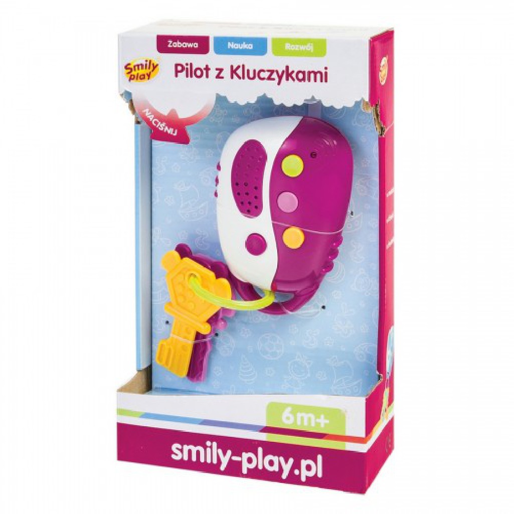 Smile Play pilot z kluczykami pink 