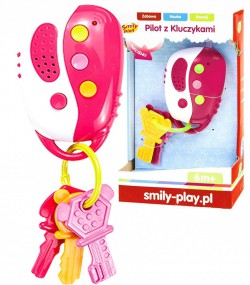 Smile Play pilot z kluczykami pink 