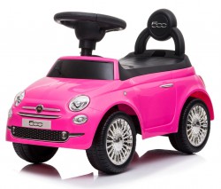 Sun Baby Jeździk pchacz chodzik Fiat 500 - Gelato Rose pink