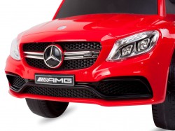 Sun Baby Jeździk Mercedes  AMG C36 COUPE z popychaczem - czerwony
