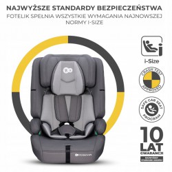 Fotelik samochodowy Kinderkraft Safety Fix 2 i-Size Grey