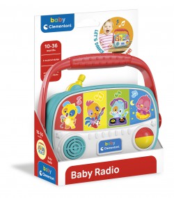 Clementoni Zabawka interaktywna Baby Radio 17470