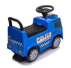 Sun Baby Pojazd jeździk Mercedes Antos Policja dźwięki niebieski