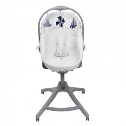 Chicco Baby Hug Pro 5w1 łóżeczko gondola krzesełko White Cream