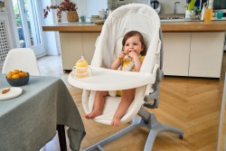 Chicco Baby Hug Pro 5w1 łóżeczko gondola krzesełko White Cream