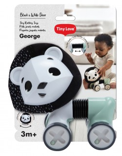 Tiny Love Interaktywna zabawka - Lew George - Decor czarno-biała