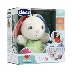 Chicco Grający Królik Fluffly pozytywka grzechotka 7930