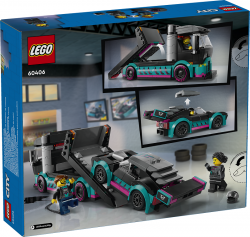 Lego City Samochód wyścigowy i laweta 60406