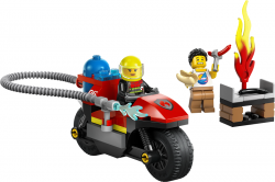 Lego City Strażacki motocykl ratunkowy 60410