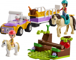 Lego Friends Przyczepka dla konia i kucyka 42634
