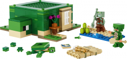 Lego Minecraft Domek na plaży żółwi 21524