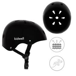 Kidwell kask ochronny Orix II black S z regulacją