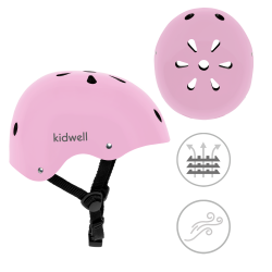 Kidwell kask ochronny Orix II pink S z regulacją