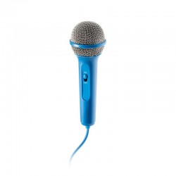 GoGEN Głośnik karaoke dla dzieci z mikrofonem niebieski DECKOKARAOKEB