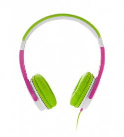 GoGEN słuchawki MaxiPies Fik różowo zielone