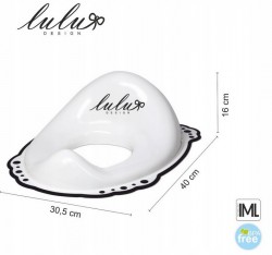 Maltex Lulu Design Nakładka na sedes z gumkami antypoślizgowymi