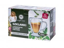 Szklanki Renza Latte Double Wall 2 szt.
