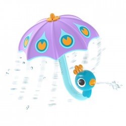 Yookidoo Deszczowa Parasolka Zabawka do Kąpieli Paw Purple 40226
