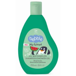 Bebble szampon &żel do mycia ciała 250ml  arbuzowy pingwinek