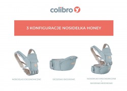 Colibro Honey Sky Nosidełko dla dziecka od 3-24 miesiecy do 18kg Sky