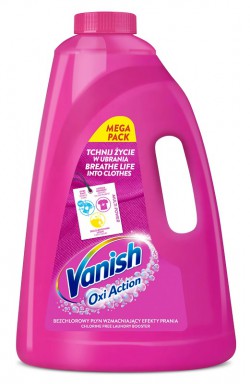 Płyn Vanish Oxi Action Pink odplamiacz do koloru 3 l