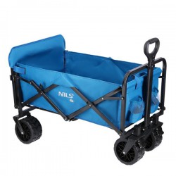 Wózek Nils NC1608 niebieski 160 l