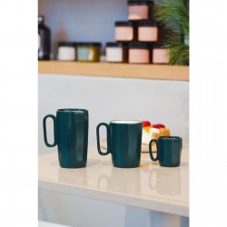 Kubki ceramiczne Vialli Design Fuori zielone 2 szt.