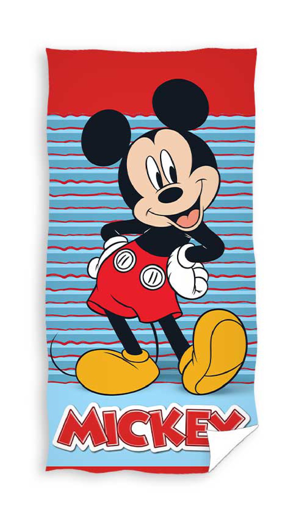 Carbotex Ręcznik kapielowy plażowy Mickey MM2295095_D4-R