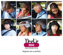 NapUp Opaska podtrzymująca głowę podczas podróży NapUp Ride dla młodzieży i dorosłych