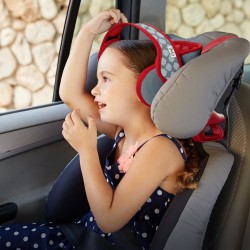 NapUp Opaska podtrzymująca głowę w foteliku samochodowym dla dzieci -czerwona
