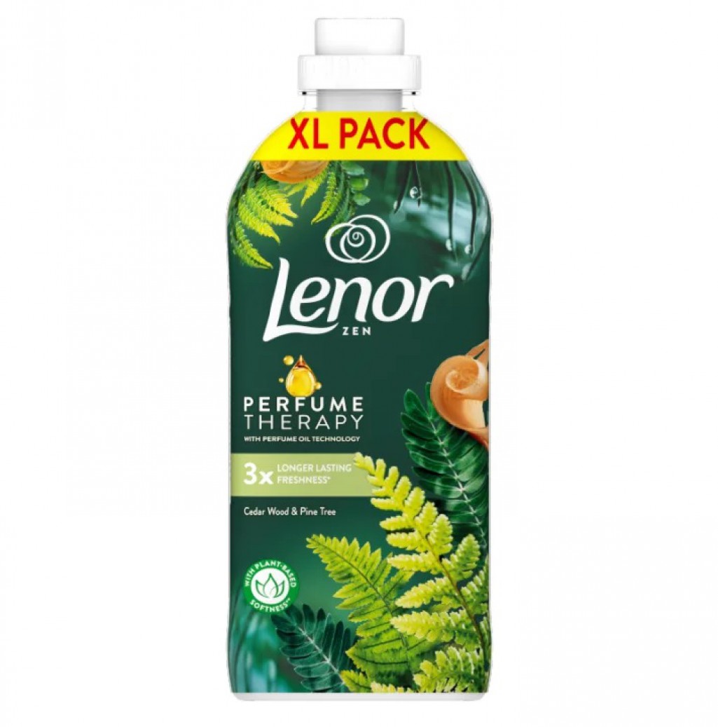 Lenor Perfume Therapy Płyn do płukania Cedar Wood & Pine Tree 1,2 L