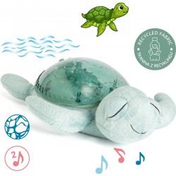 Cloud b Tranquil Turtle Żółw podwodny zielony ECO - Lampka i pozytywka