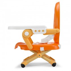 Chicco Pocket Snack krzesełko turystyczne kompaktowe pomarańczowe