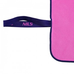 Ręcznik z mikrofibry Nils Camp NCR13 200x90 cm różowy