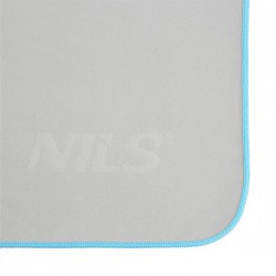 Ręcznik z mikrofibry Nils Camp NCR13 200x90 cm szary