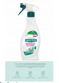 Dezynfekujący spray do tkanin Sanytol 500 ml