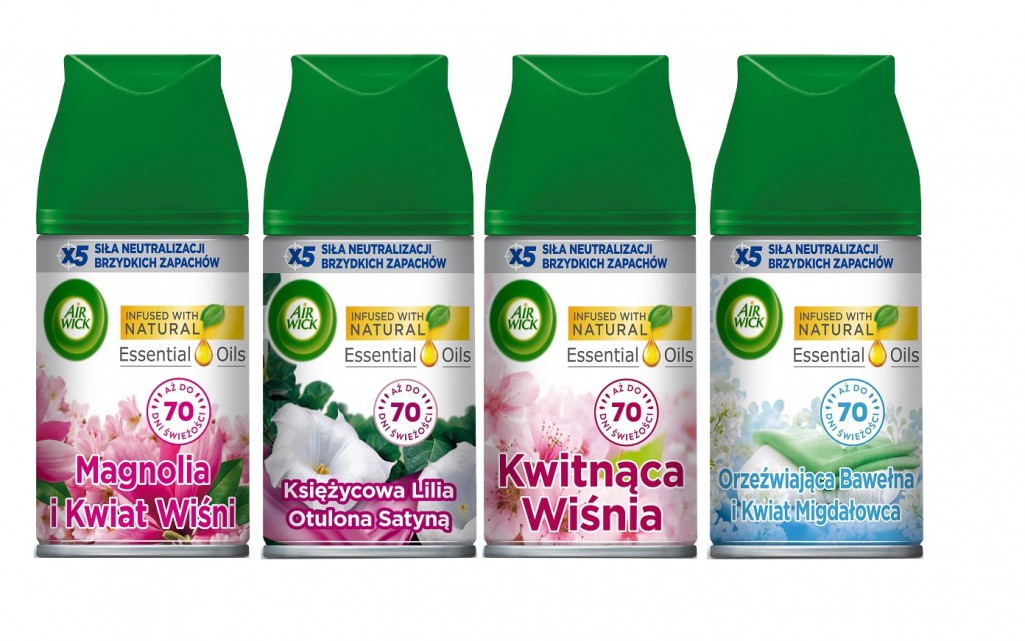 Wkład do odświeżacza Air Wick Freshmatic x4