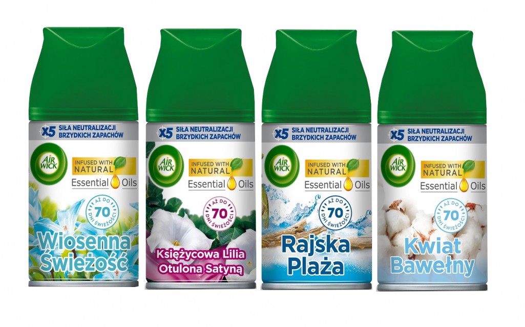 Wkład do odświeżacza Air Wick Freshmatic x4