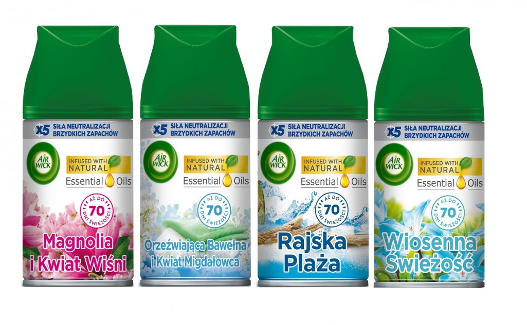 Wkład do odświeżacza Air Wick Freshmatic x4