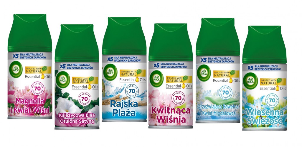 Wkład do odświeżacza Air Wick Freshmatic x6